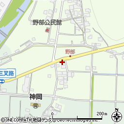 兵庫県たつの市神岡町野部221周辺の地図