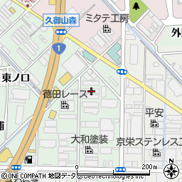 京滋塗装周辺の地図