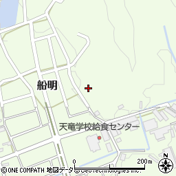 静岡県浜松市天竜区船明638周辺の地図