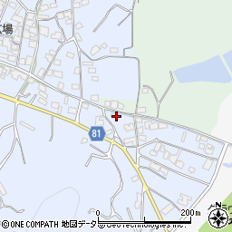 兵庫県加西市西長町1089-25周辺の地図