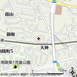 京都府宇治市宇治天神46-4周辺の地図