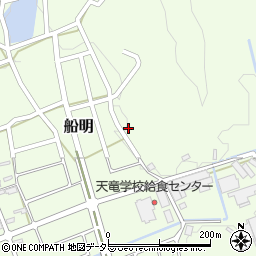 静岡県浜松市天竜区船明639周辺の地図