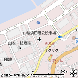渡辺鮮魚店株式会社　お魚市場周辺の地図