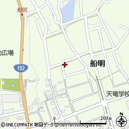 静岡県浜松市天竜区船明328周辺の地図