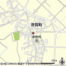 三重県鈴鹿市津賀町1358周辺の地図