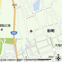 静岡県浜松市天竜区船明1447周辺の地図