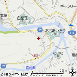 静岡県伊豆市湯ケ島1908周辺の地図