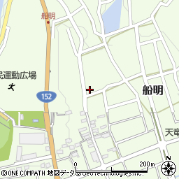 静岡県浜松市天竜区船明1448-1周辺の地図