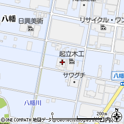 静岡県藤枝市八幡436周辺の地図