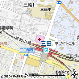 コナミスポーツクラブ三田周辺の地図