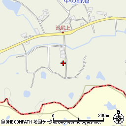 兵庫県三田市池尻304周辺の地図