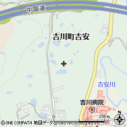 兵庫県三木市吉川町吉安180周辺の地図
