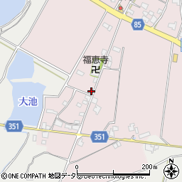 兵庫県小野市福住町86周辺の地図