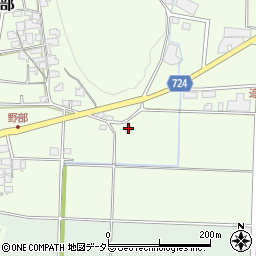 兵庫県たつの市神岡町野部377周辺の地図