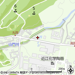 滋賀県甲賀市信楽町勅旨2401周辺の地図