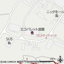 株式会社エコパレット滋賀周辺の地図