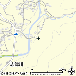 京都府宇治市志津川（向山）周辺の地図