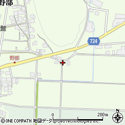 兵庫県たつの市神岡町野部375周辺の地図