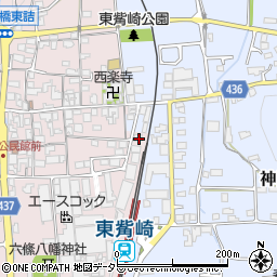 兵庫県たつの市神岡町東觜崎164周辺の地図