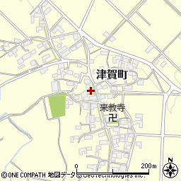 三重県鈴鹿市津賀町1397周辺の地図