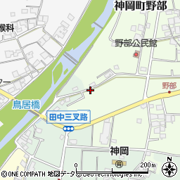 兵庫県たつの市神岡町野部718周辺の地図