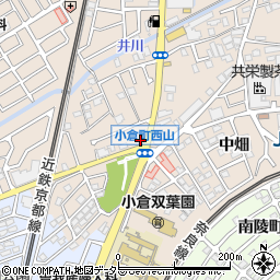 京都府宇治市小倉町西山66-7周辺の地図