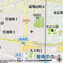 株式会社東陽　碧南営業所周辺の地図