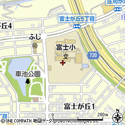 三田市立放課後児童健全育成事業富士児童クラブ周辺の地図