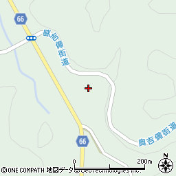 岡山県加賀郡吉備中央町井原349周辺の地図