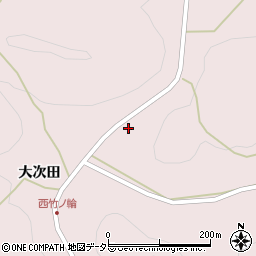 愛知県新城市竹ノ輪橋本周辺の地図