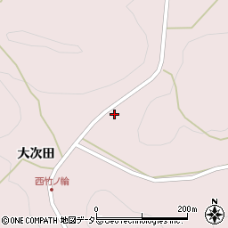 愛知県新城市竹ノ輪（橋本）周辺の地図