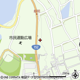 静岡県浜松市天竜区船明284周辺の地図