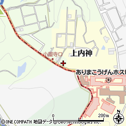 兵庫県三田市馬渡131周辺の地図