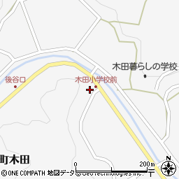 島根県浜田市旭町木田453周辺の地図