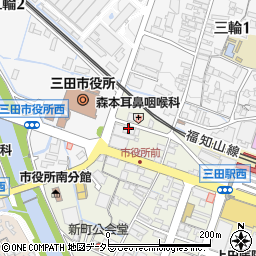 三田薬局周辺の地図