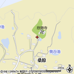 兵庫県三田市桑原861周辺の地図