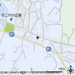 兵庫県加西市西長町936周辺の地図