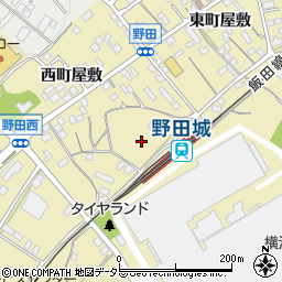 愛知県新城市野田東浄悦周辺の地図