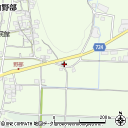 兵庫県たつの市神岡町野部395周辺の地図