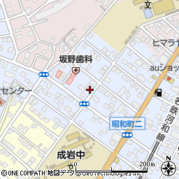 愛知県半田市天神町周辺の地図