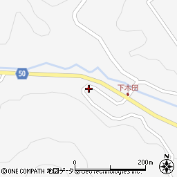 島根県浜田市旭町木田638-7周辺の地図