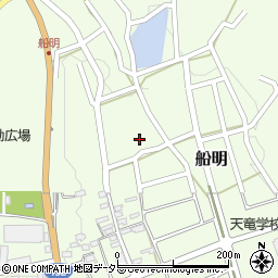 静岡県浜松市天竜区船明1453周辺の地図