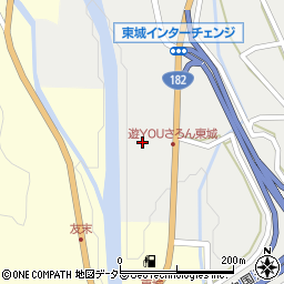 道の駅　遊ＹＯＵさろん東城周辺の地図