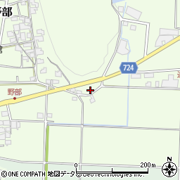 兵庫県たつの市神岡町野部395-2周辺の地図