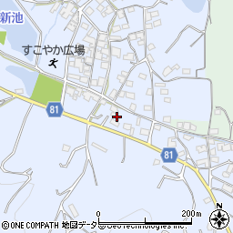 兵庫県加西市西長町941-3周辺の地図