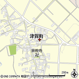 三重県鈴鹿市津賀町1367周辺の地図