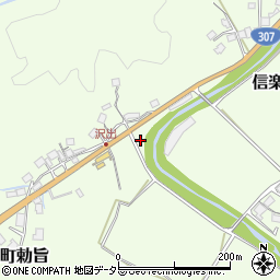滋賀県甲賀市信楽町勅旨2052周辺の地図
