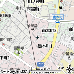 愛知県半田市妙見町85周辺の地図