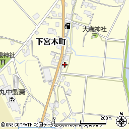 兵庫県加西市下宮木町217周辺の地図