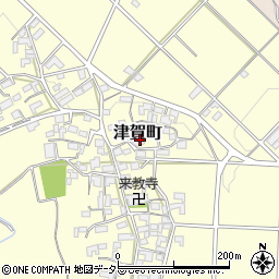 三重県鈴鹿市津賀町1364周辺の地図